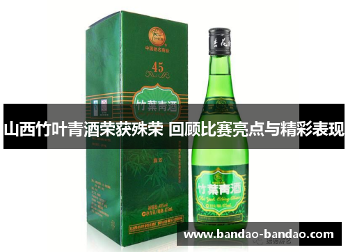 山西竹叶青酒荣获殊荣 回顾比赛亮点与精彩表现